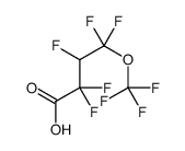 2,2,3,4,4-pentafluoro-4-(trifluoromethoxy)butanoic acid结构式