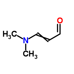 3-(Dimethylamino)-2-propenal structure