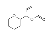 acetic acid 1-(5,6-dihydro-4H-pyran-2-yl)-allyl ester结构式