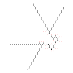 6,6'-di-O-corynomycolyl galactopyranosyl-galactopyranoside结构式