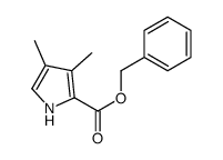 benzyl 3,4-dimethyl-1H-pyrrole-2-carboxylate结构式