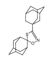 (1R,3R,5R,7R)-3'-((3R,5R,7R)-adamantan-1-yl)spiro[adamantane-2,5'-[1,4,2]oxathiazole]结构式