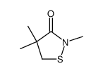 2,4,4-trimethylisothiazolidin-3-one结构式