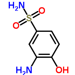2-氨基-4-磺酰胺基苯酚结构式