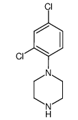1-(2,4-dichloro-phenyl)-piperazine结构式