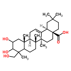 2,3,23-Trihydroxy-12-oleanen-28-oic acid picture