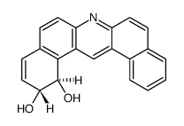 TRANS-DIBENZ(A,J)ACRIDINE-1,2-DIHYDRODIOL结构式