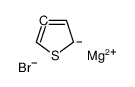 magnesium,3H-thiophen-3-ide,bromide Structure