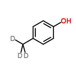 对甲酚-d3(甲基-d3)结构式
