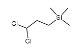 (3,3-dichloropropyl)trimethylsilane结构式