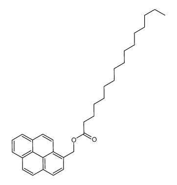 pyren-1-ylmethyl hexadecanoate结构式