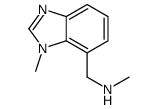 1H-Benzimidazole-7-methanamine,N,1-dimethyl-(9CI)结构式