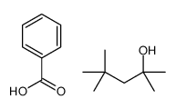 benzoic acid,2,4,4-trimethylpentan-2-ol结构式