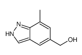 (7-methyl-1H-indazol-5-yl)methanol Structure