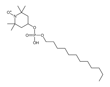 dodecyl (1-λ1-oxidanyl-2,2,6,6-tetramethylpiperidin-4-yl) hydrogen phosphate Structure