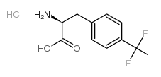 4-Trifluoromethyl-L-phenylalaninehydrochloride Structure
