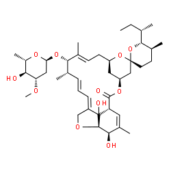 DihydroaverMectin B1 Monosaccharide, IverMectin B1 Monosaccharide Structure