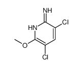 3,5-Dichloro-6-methoxy-2-pyridinamine Structure