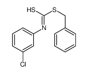 m-Chlorophenyldithiocarbamic acid benzyl ester结构式
