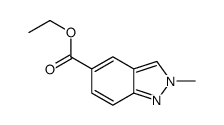 Ethyl 2-methyl-2H-indazole-5-carboxylate Structure