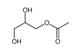1,2,3-Propanetriol, acetate Structure
