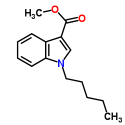 methyl-1-pentyl-1H-indole-3-Carboxylate Structure