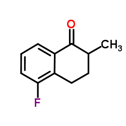 5-Fluoro-2-methyl-3,4-dihydro-1(2H)-naphthalenone Structure