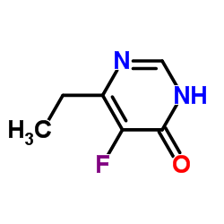 6-Ethyl-5-fluoropyrimidin-4(3H)-one Structure
