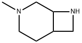 3-甲基-3,8-二氮杂双环[4.2.0]辛烷结构式