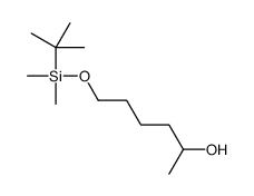 6-[tert-butyl(dimethyl)silyl]oxyhexan-2-ol Structure