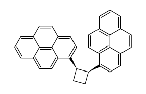 cis-1,2-Di(1-pyrenyl)cyclobutane结构式