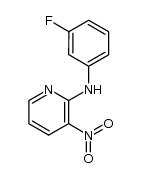 (3-fluoro-phenyl)-(3-nitro-pyridin-2-yl)-amine Structure