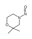 2,2-dimethyl-4-nitrosomorpholine Structure