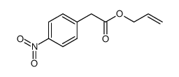 allyl 2-(4-nitrophenyl)acetate Structure