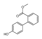 METHYL 4'-HYDROXY-[1,1'-BIPHENYL]-2-CARBOXYLATE Structure
