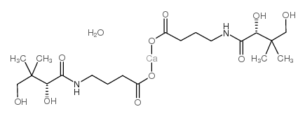 Hopantenate Calcium Structure