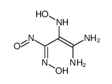 3,3-diamino-N'-hydroxy-2-(hydroxyamino)-N-oxoprop-2-enimidamide结构式