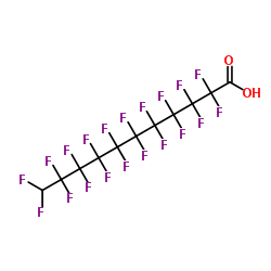 11H-全氟十一酸结构式