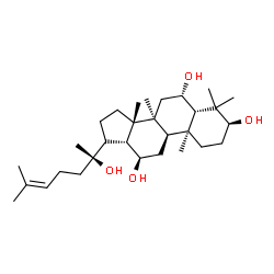 3-脱氧-3-氧代-20(S)-原人参三醇结构式