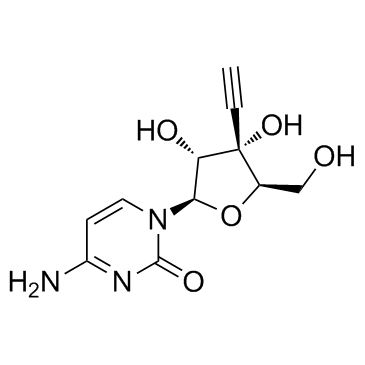 Ethynylcytidine Structure