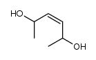 meso-cis-3-hexene-2,5-diol结构式