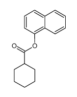 1-naphthyl cyclohexylcarboxylate Structure