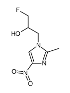1-(3-fluoro-2-hydroxypropyl)-2-methyl-4-nitroimidazole Structure