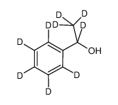 1-苯基乙醇-d9结构式