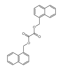 Oxalsaeure-di-α-naphthylmethylester结构式