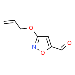 5-Isoxazolecarboxaldehyde, 3-(2-propenyloxy)- (9CI) Structure