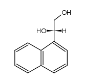 (+)-1-[(1S),2-dihydroxyethyl]naphthalene结构式