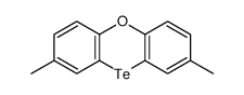 2,8-dimethylphenoxatellurine结构式