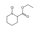 ethyl 1-chloropiperidine-2-carboxylate结构式