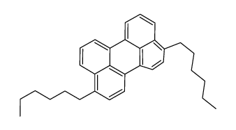 3,10-dihexylperylene Structure